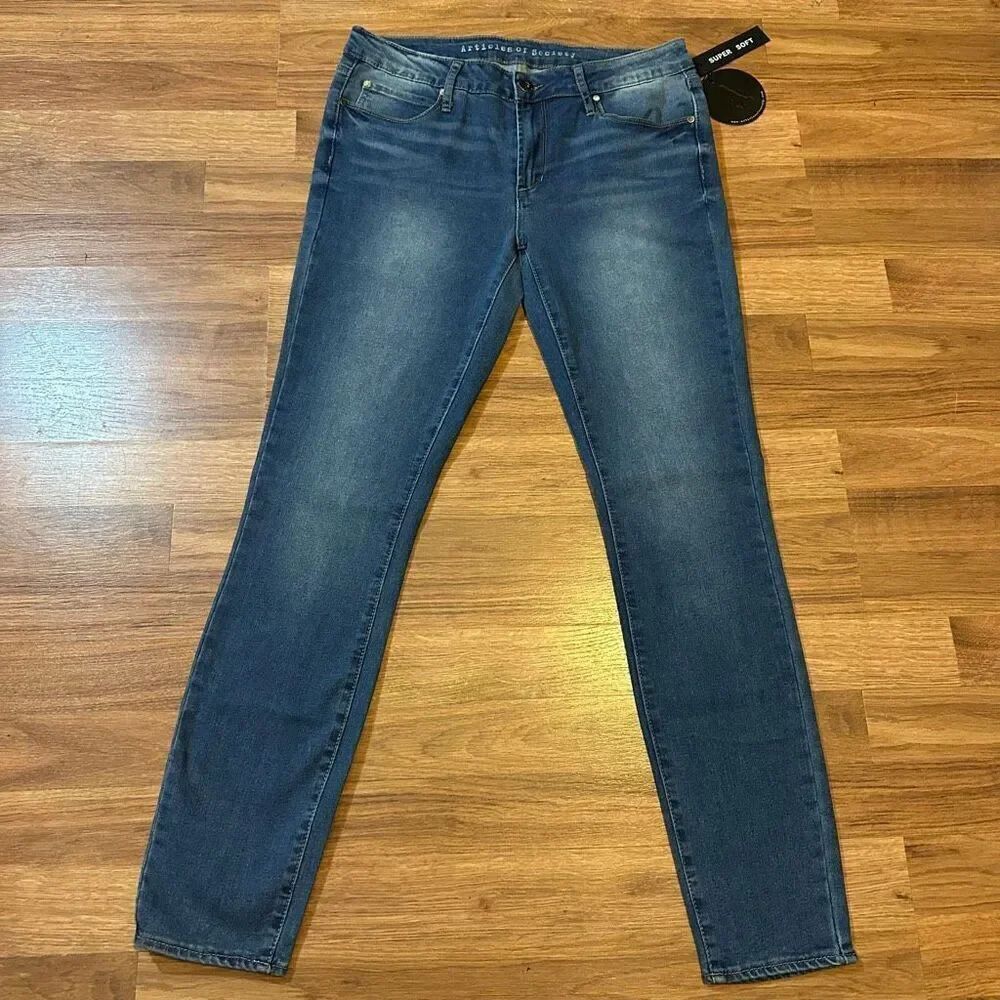 Articles of Society Ankle Skinny Jeans Blue | Women Size 9/10 NWT